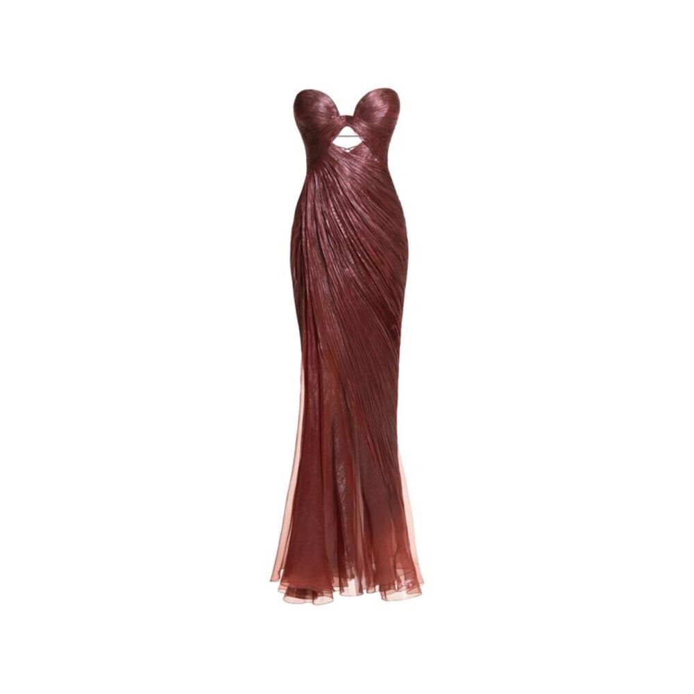 Maria Lucia Hohan Brown Dresses - Evening Dresses Women
